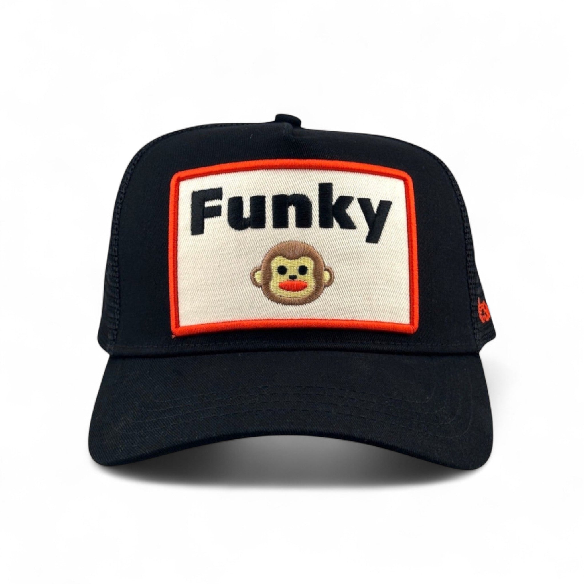 Funky Monkey Trucker - Black BLACK