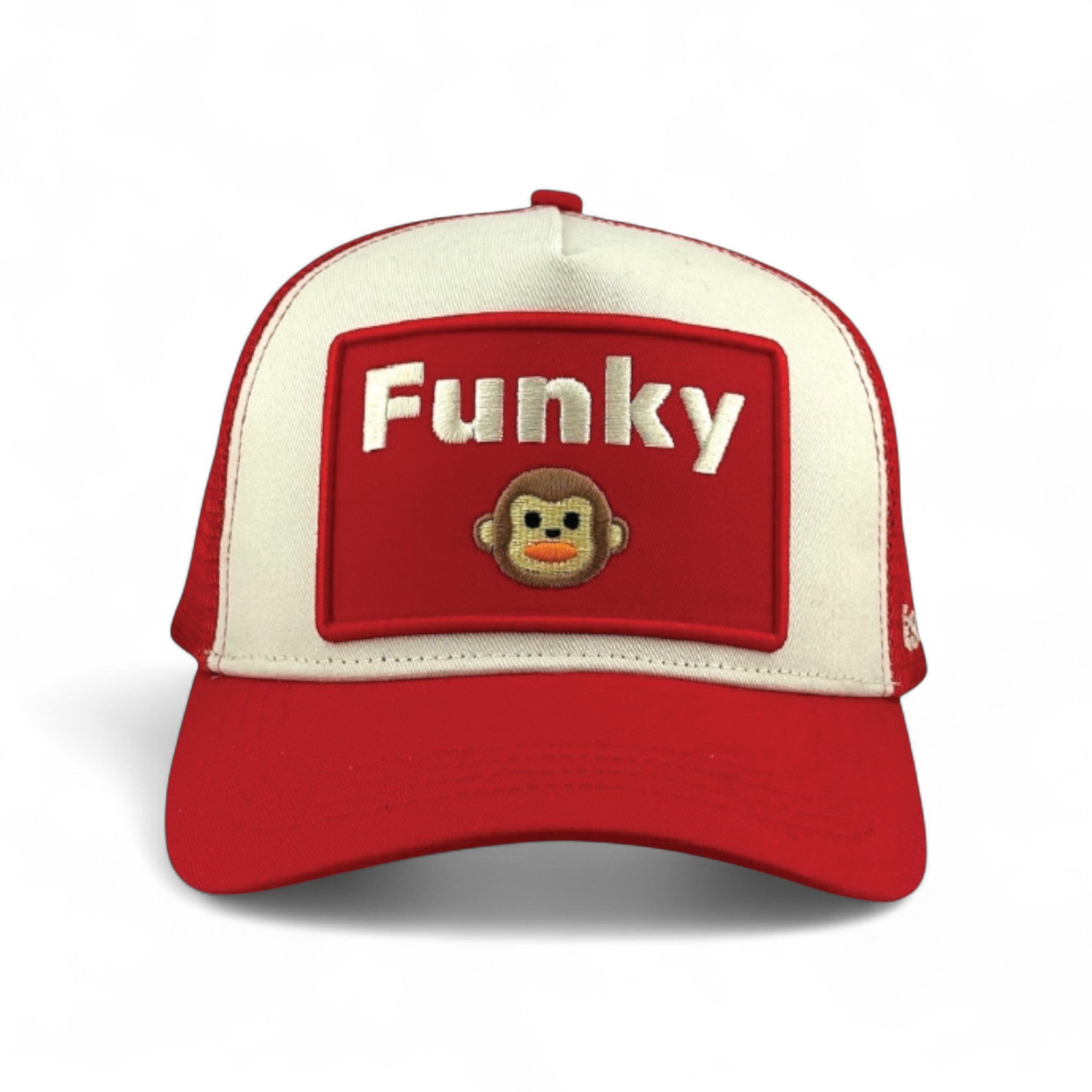 Funky Monkey Trucker - Red RED