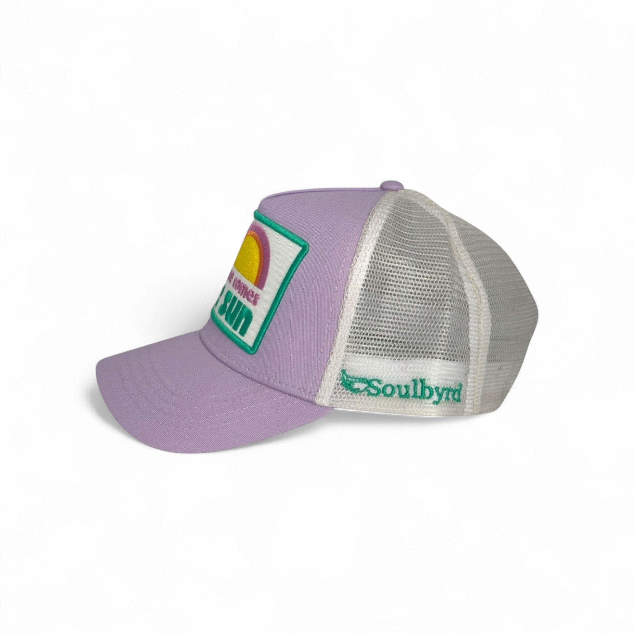 Here Comes the Sun Trucker - Lavender LAVENDER