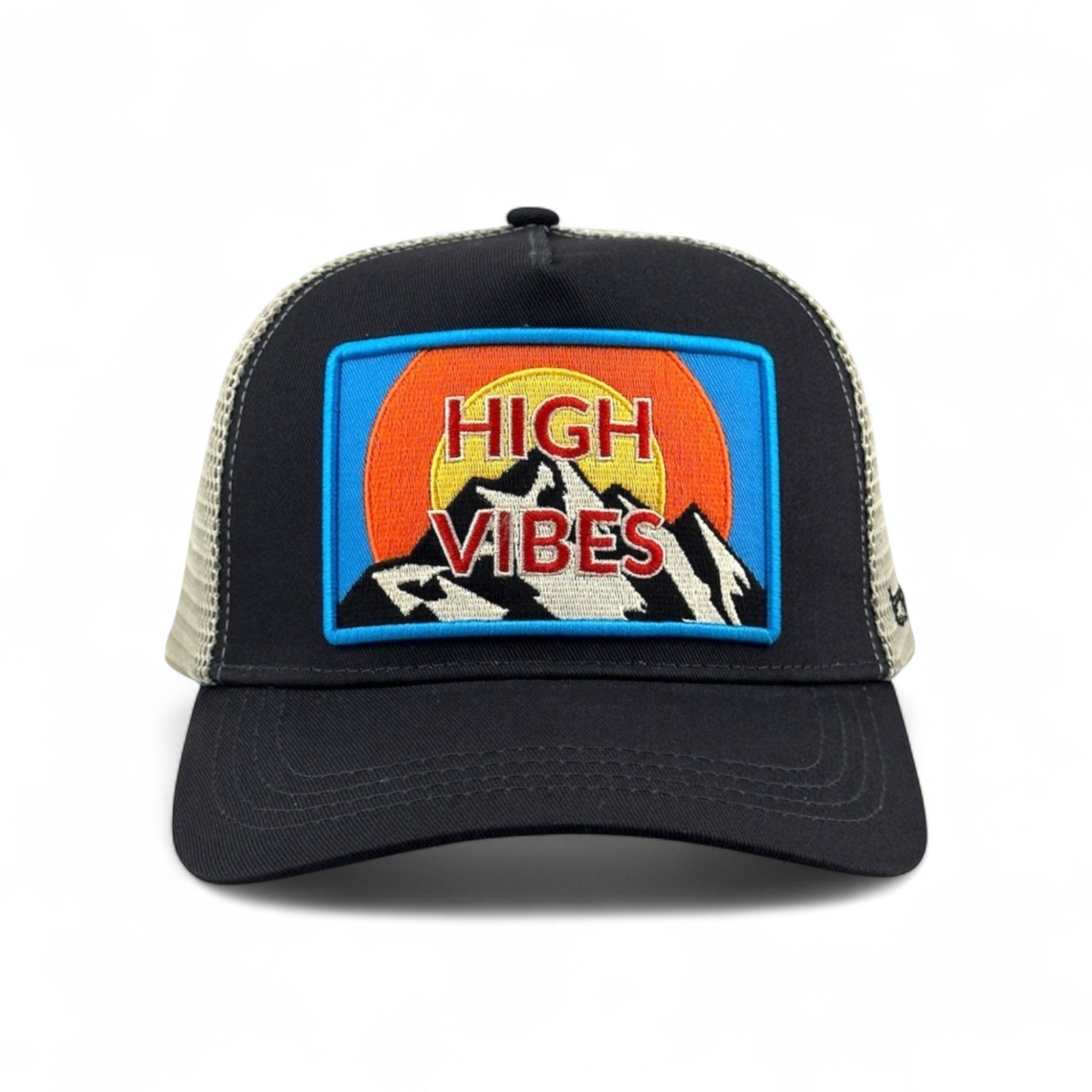 High Vibes Trucker - Charcoal CHARCOAL