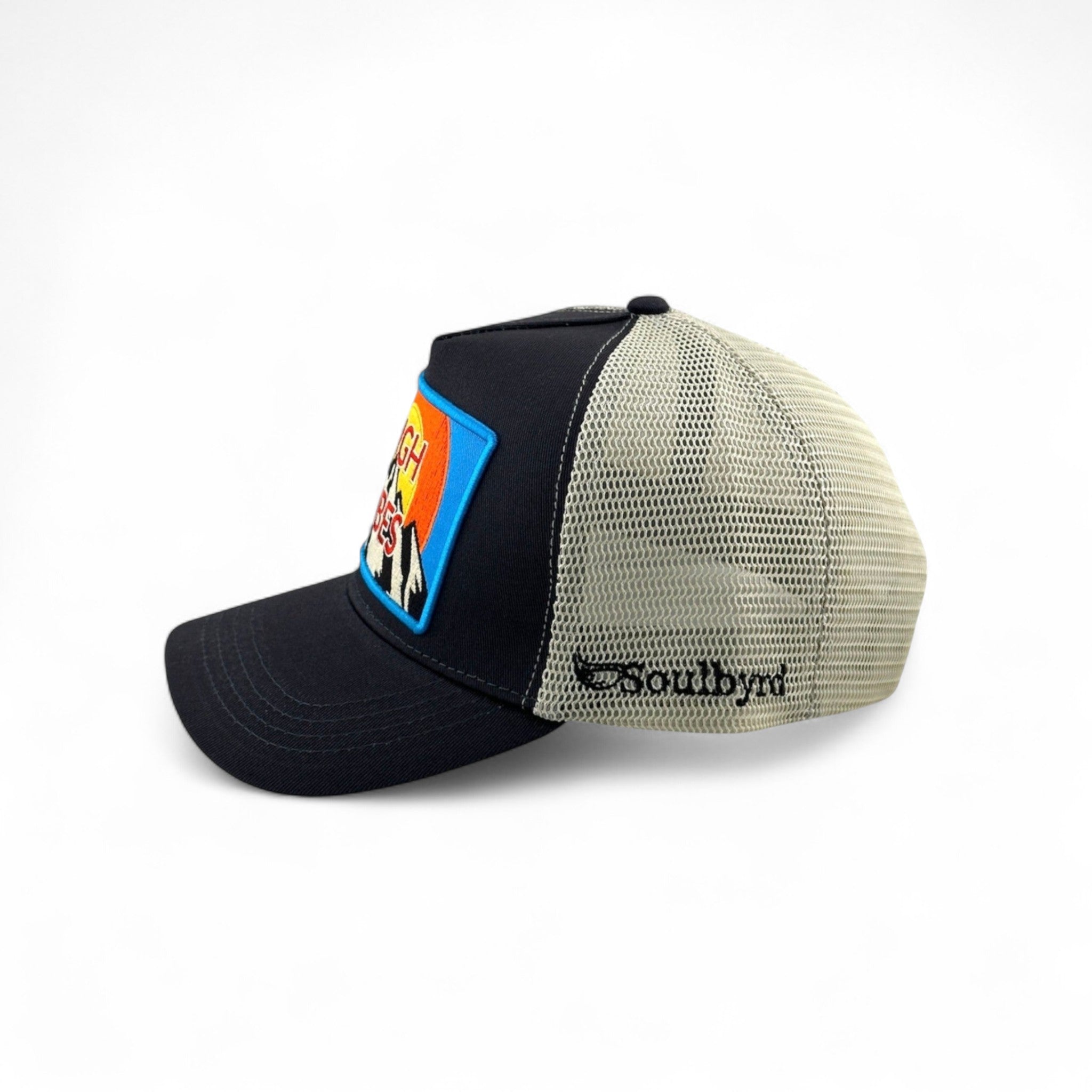 High Vibes Trucker - Charcoal CHARCOAL