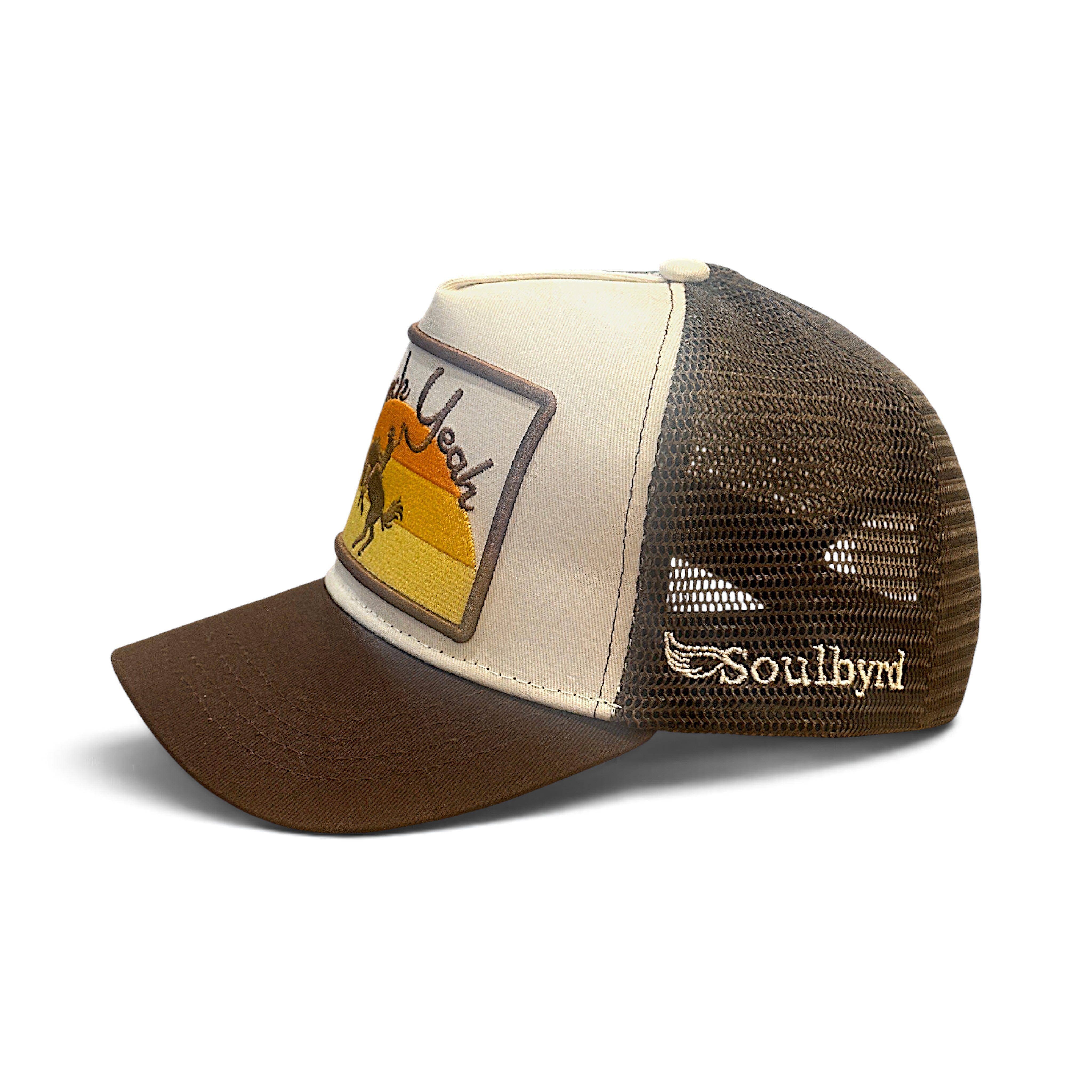 Buck Yeah Trucker Hat - Brown