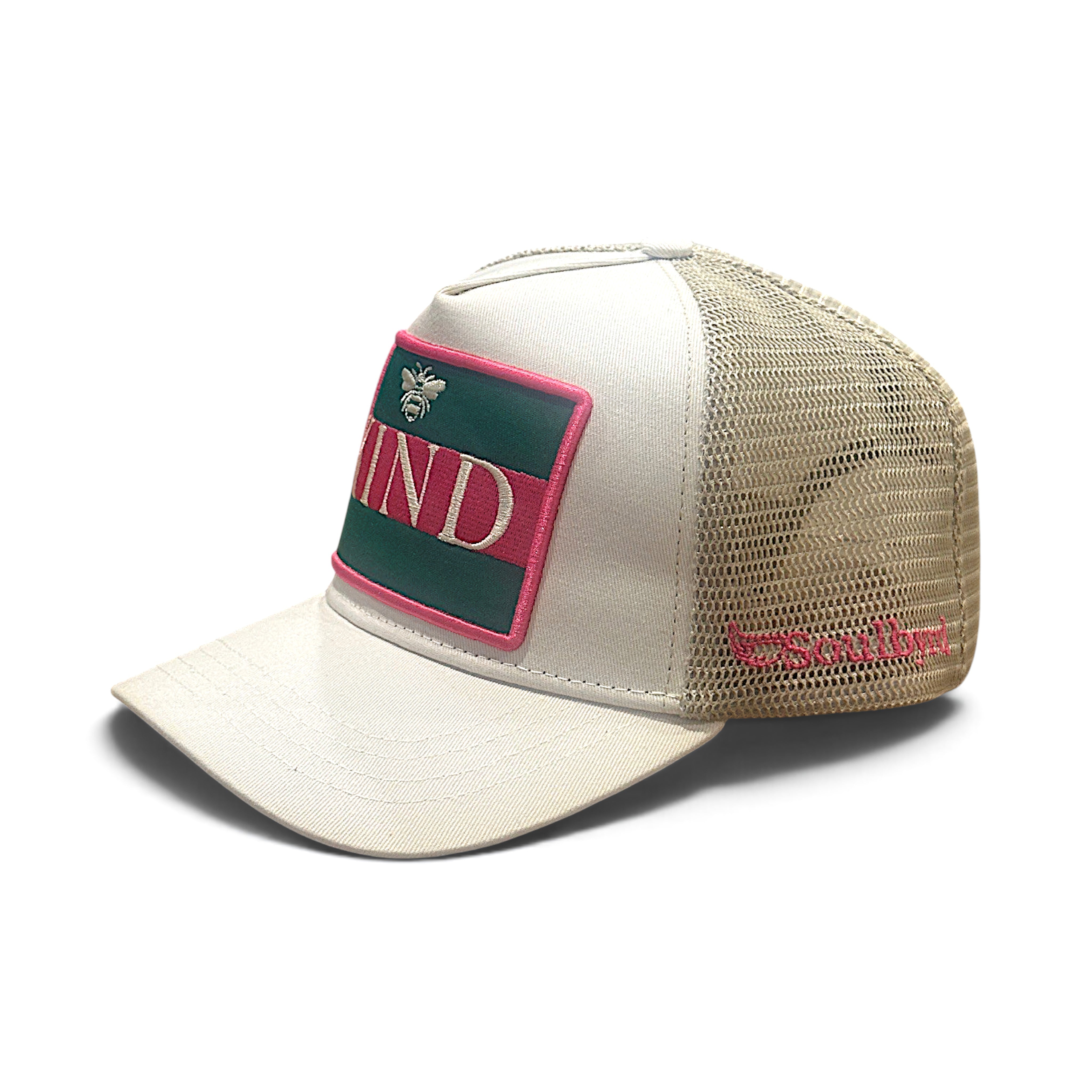 Bee Kind Trucker Hat - Cream