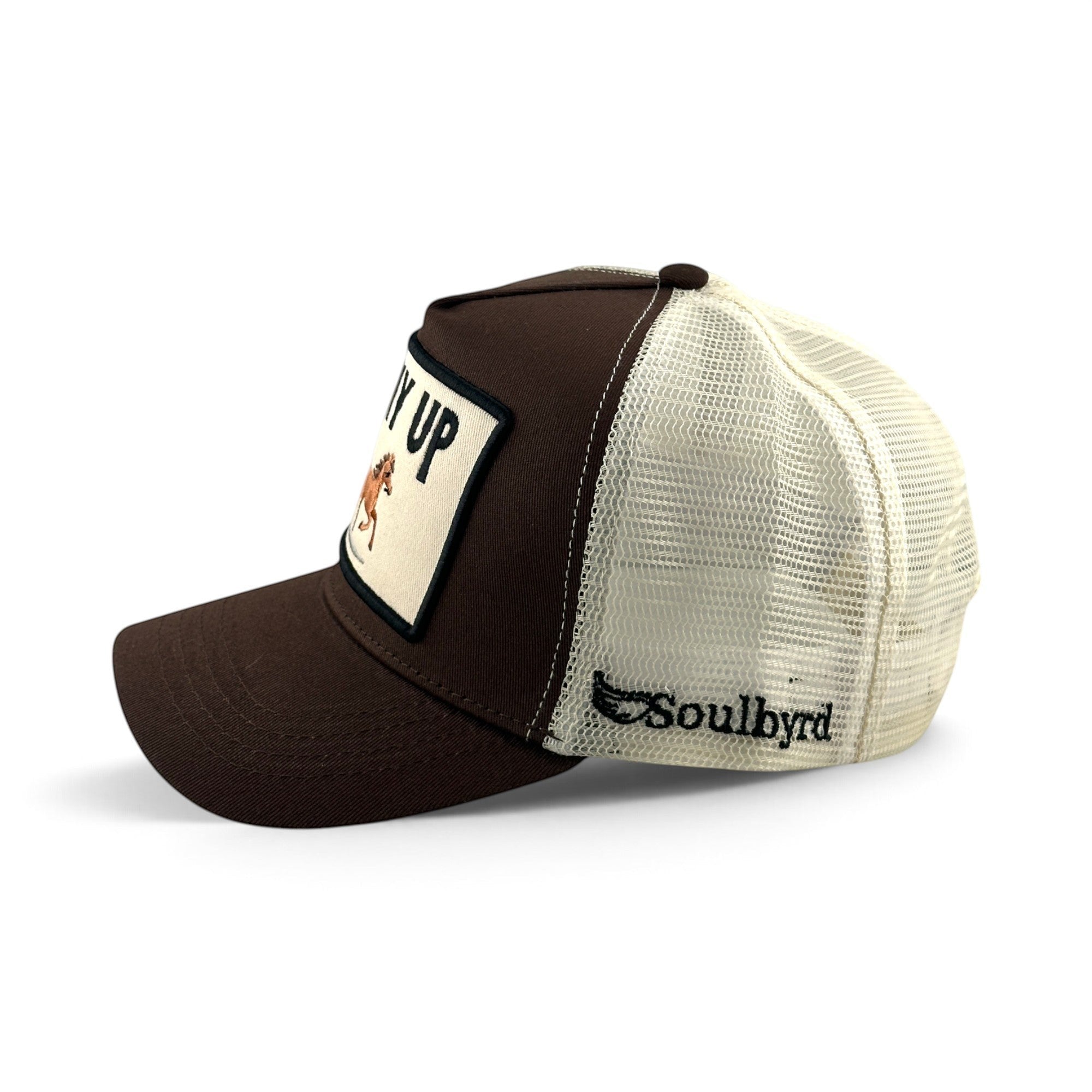 Pony Up Trucker - Brown