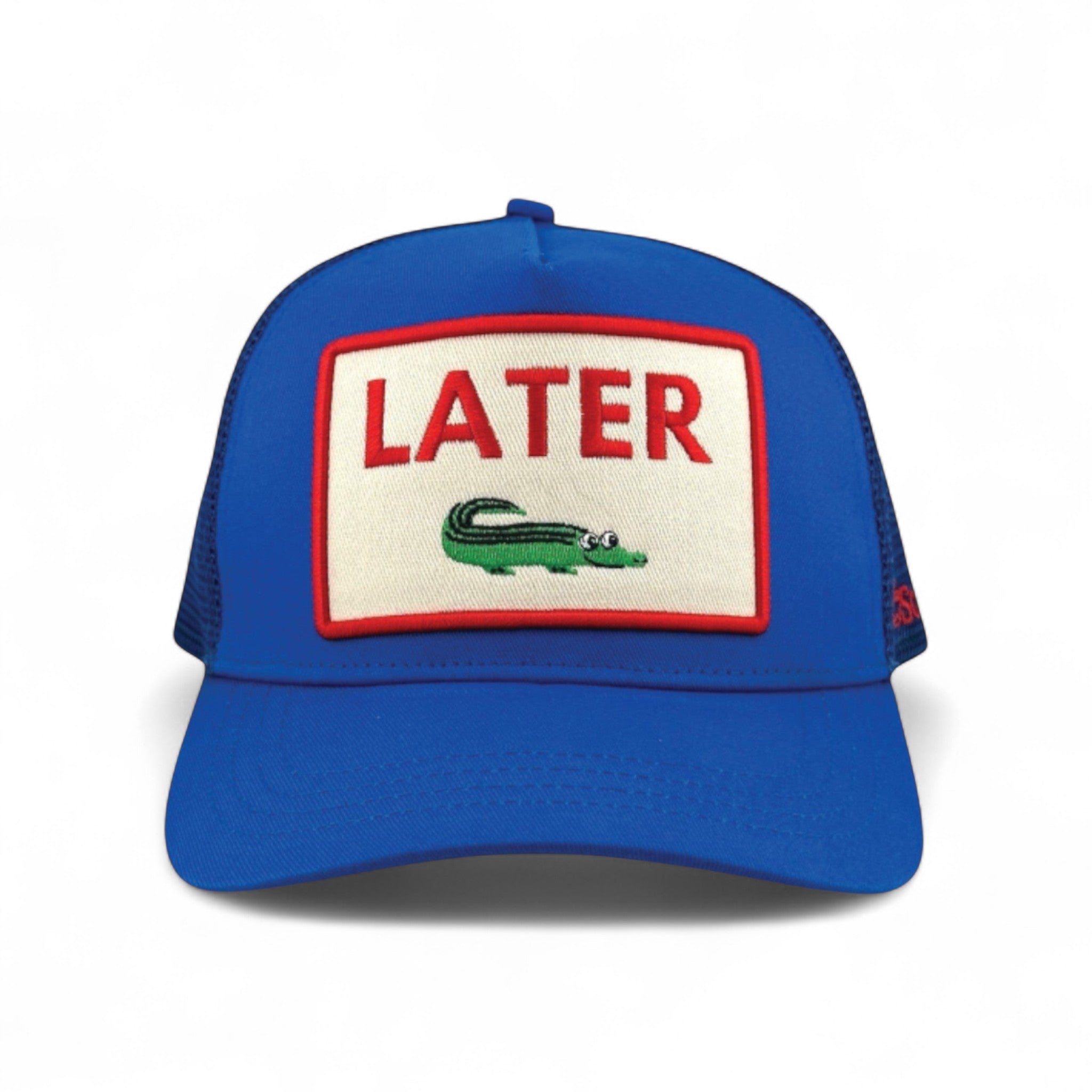 Later Gator Trucker - Blue ROYAL BLUE