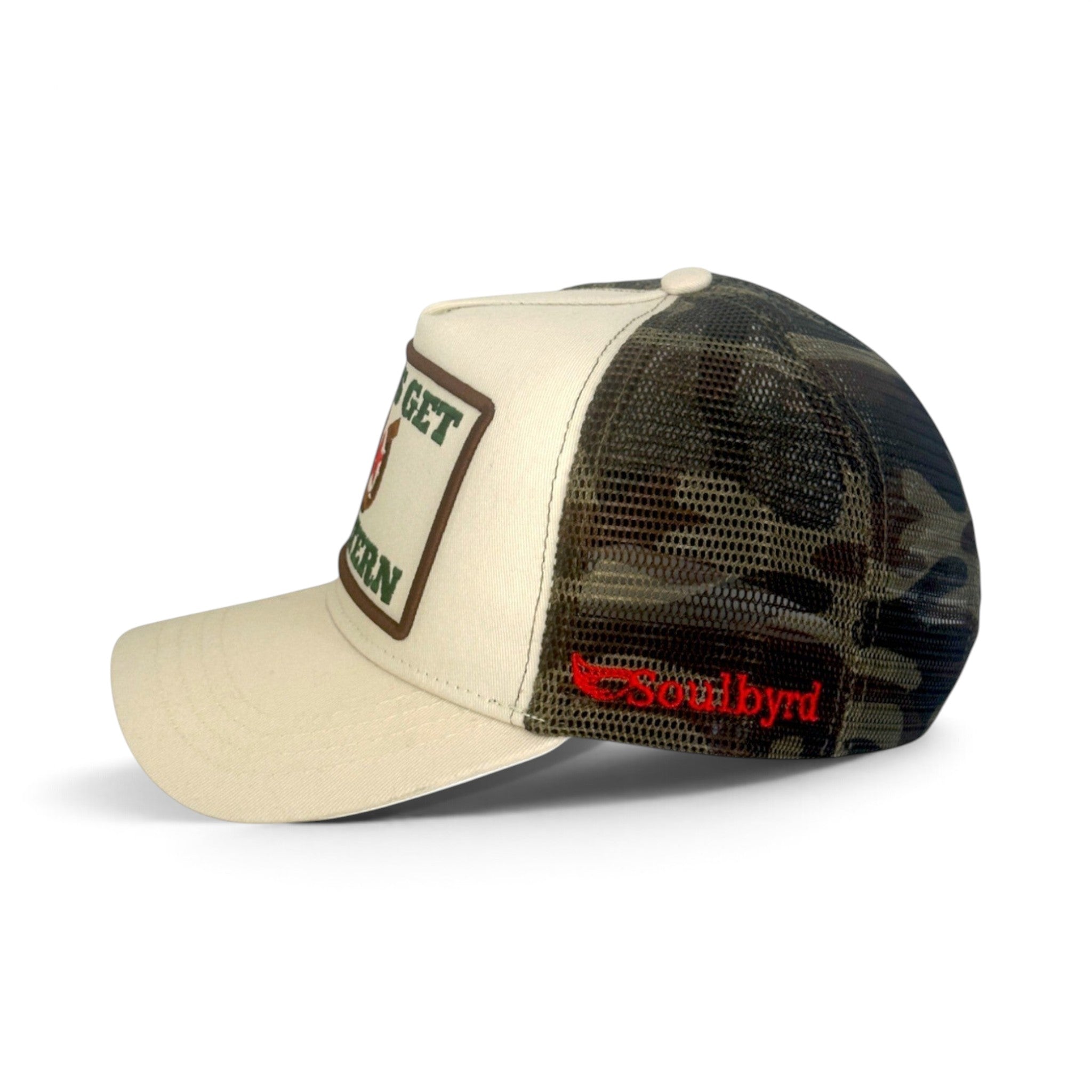 Let's Get Western Trucker - Camo CAMO
