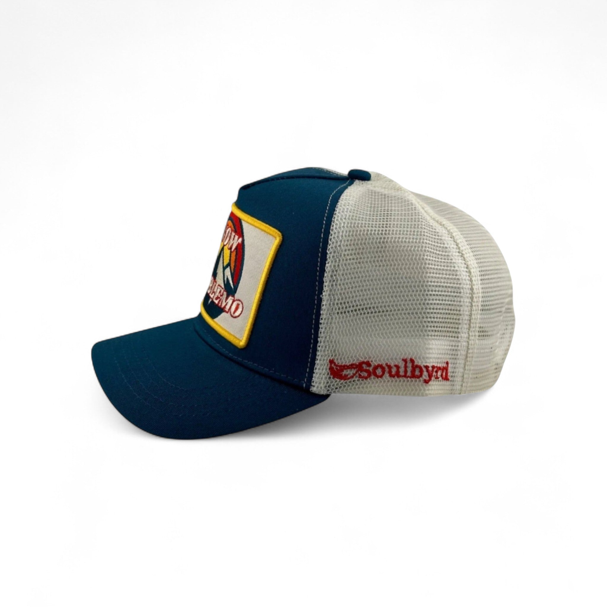 Snow Problemo Trucker - Blue BLUE