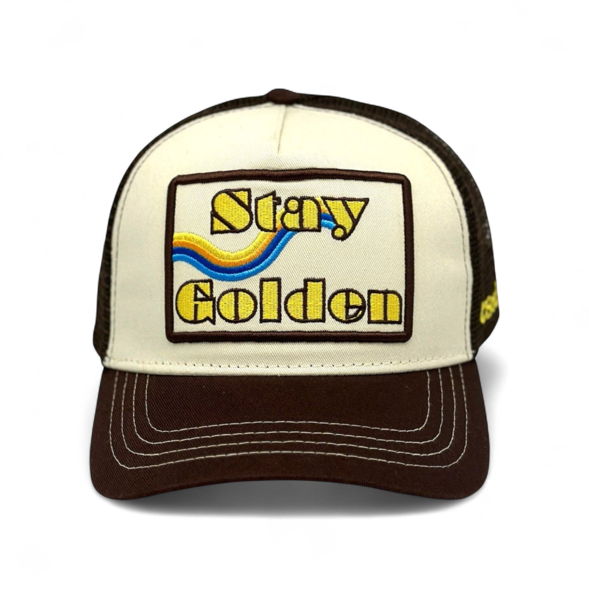 Stay Golden Trucker - Brown BEIGE/BROWN