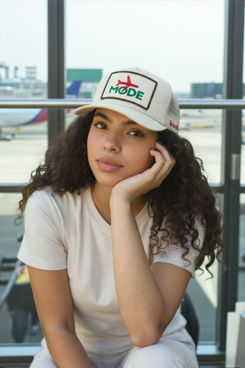 Airplane Mode Trucker - Cream